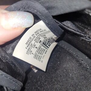 Converse All Star Chuck Taylor Slip On Bow‎ black Women Shoes Size 7